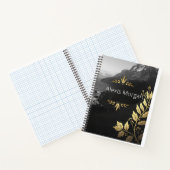 Botanisches Gold Foil-Notebook Notizblock (Innenseite)