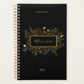 Botanisches Gold-Terminkalender 2022 Pla Planer (Vorderseite)