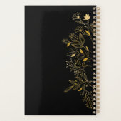 Botanisches Gold-Terminkalender 2022 Pla Planer (Rückseite)