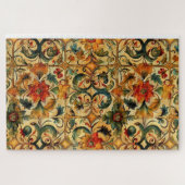 Botanisches Goldenes Zeitalter Puzzle (Horizontal)