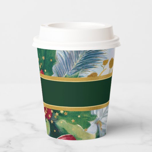 Botanisches Goldmagazin Pappbecher (Rückseite)