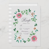 Botanisches Grau und grünes Blau | UAWG | Save The Date (Vorne/Hinten)