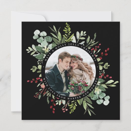 Botanisches Grün Weihnachten Foto Piazza della Rif (Vorderseite)