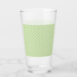 Botanisches grünes Aktendeckel-Set Glas
