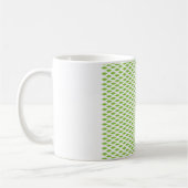 Botanisches grünes Aktendeckel-Set Kaffeetasse (Links)