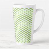Botanisches grünes Aktendeckel-Set Milchtasse (Rechts)