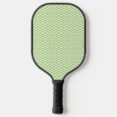 Botanisches grünes Aktendeckel-Set Pickleball Schläger (Rückseite)