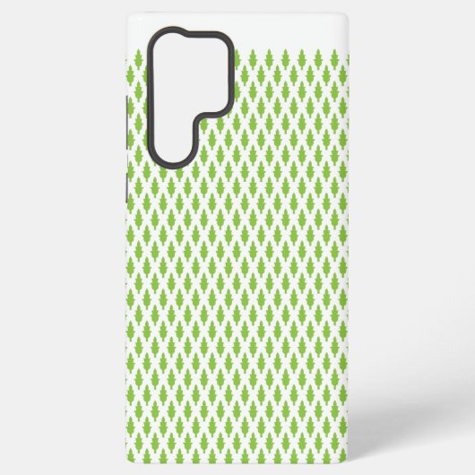 Botanisches grünes Aktendeckel-Set Samsung Galaxy Hülle (Rückseite)