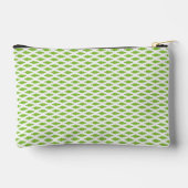 Botanisches grünes Aktendeckel-Set Zubehörtasche (Rückseite)