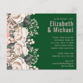 Botanisches Grünrosa Blumenzwiebeln (Vorderseite)