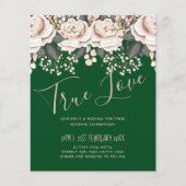 Botanisches Grünrosa Blumenzwiebeln (Vorderseite)