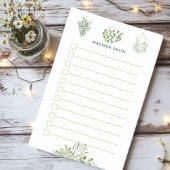 Botanisches Grünterrarium nach Maß Post-it Klebezettel