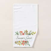 Botanisches Handtuch mit Banner (Handtuch)
