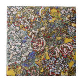 Botanisches Hartglas Fliese (Vorderseite)