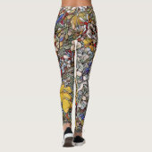 Botanisches Hartglas Leggings (Rückseite)