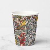 Botanisches Hartglas Pappbecher (Rechts)