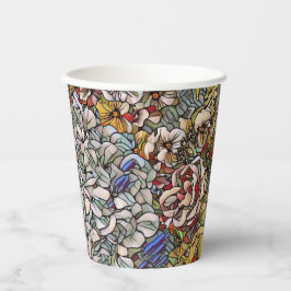 Botanisches Hartglas Pappbecher