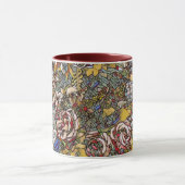 Botanisches Hartglas Tasse (Zentrum)