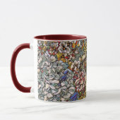 Botanisches Hartglas Tasse (Links)