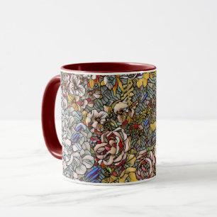Botanisches Hartglas Tasse