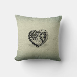 Botanisches Herzklopfen Boho Nature Decor Kissen