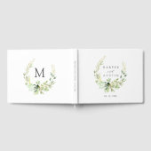 Botanisches Hochzeitguestbook Gästebuch (Voll)