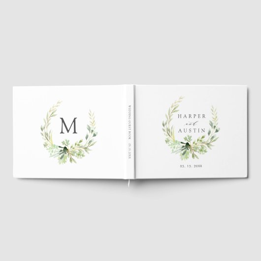 Botanisches Hochzeitguestbook Gästebuch (Voll)