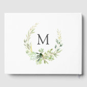 Botanisches Hochzeitguestbook Gästebuch (Rückseite)