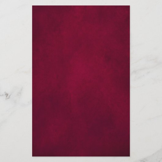 Botanisches Hochzeitsmenü der Blush Navy (Rückseite)