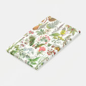 Botanisches Illustrationen-Larousse Pflanzen Post-it Klebezettel (angewinkelt)