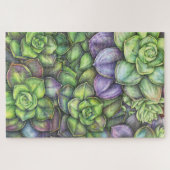 Botanisches Illustrationspuzzle Puzzle (Horizontal)