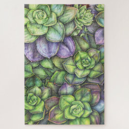 Botanisches Illustrationspuzzle Puzzle