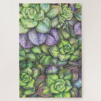 Botanisches Illustrationspuzzle Puzzle