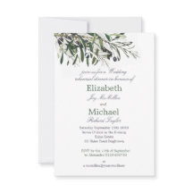 Botanisches italienisches Hochzeitessen Probe