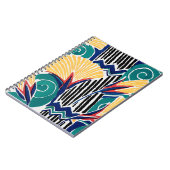 Botanisches Jugendstil-Design Notizblock (Linke Seite)