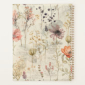 Botanisches Junk Journal Planer (Rückseite)
