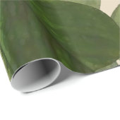 Botanisches Kleeblatt-Foto auf kundenspezifischer Geschenkpapier (Rolleneckpunkt)