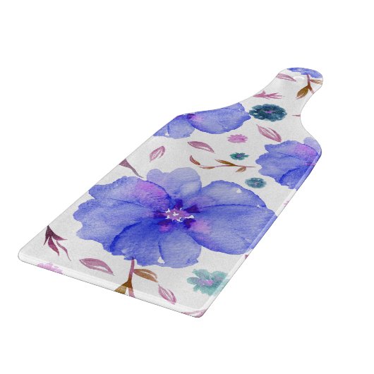 Botanisches Koppeln - Romantisches Geschenk für si Schneidebrett (Ecke)