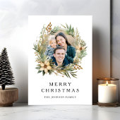 Botanisches Kranz-Foto Weihnachten