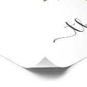 Botanisches Kraut-Aquarell-Thyme Fotodruck (Ecke)