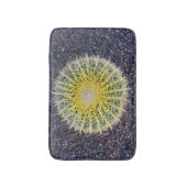 Botanisches Kugel-Kaktus-Nadel-Foto Badematte (Vorderseite Vertikal)