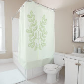 Botanisches Leaf Duschvorhang (Beispiel)