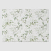 Botanisches Leaf Muster Seidenpapier (Vorderseite)