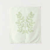 Botanisches Leaf Wandteppich (Vorderseite)