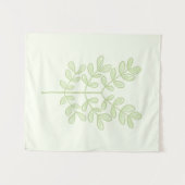 Botanisches Leaf Wandteppich (Vorderseite (Horizontal))