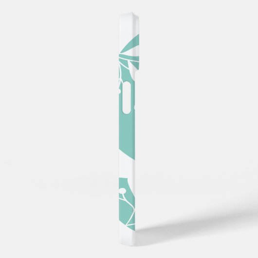 Botanisches Licht Personalisiert Blütenblütenblüte Case-Mate iPhone Hülle (Rückseite / Rechts)