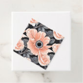 Botanisches Lichtpfirsichmuster Geschenkanhänger (Beispiel)