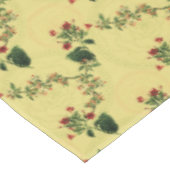 Botanisches Mandala Muster Tischdecke (Schrägansicht)