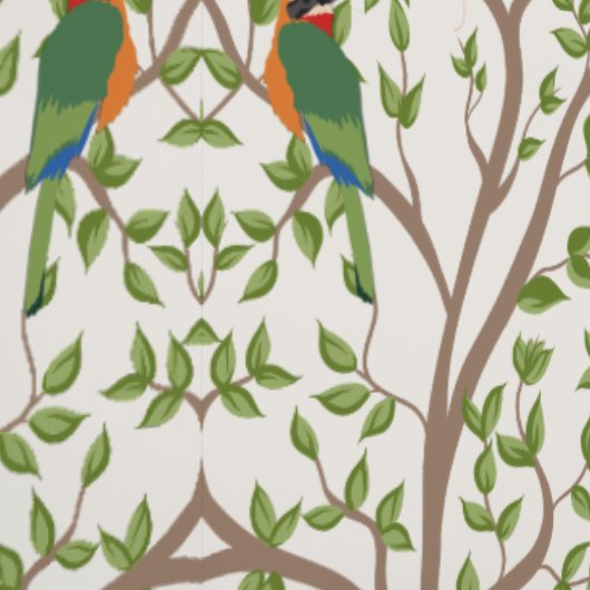 Botanisches Marmormuster Smooth Vinyl Wallpaper Tapete (Naht)