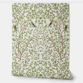 Botanisches Marmormuster Smooth Vinyl Wallpaper Tapete (Abrollen)